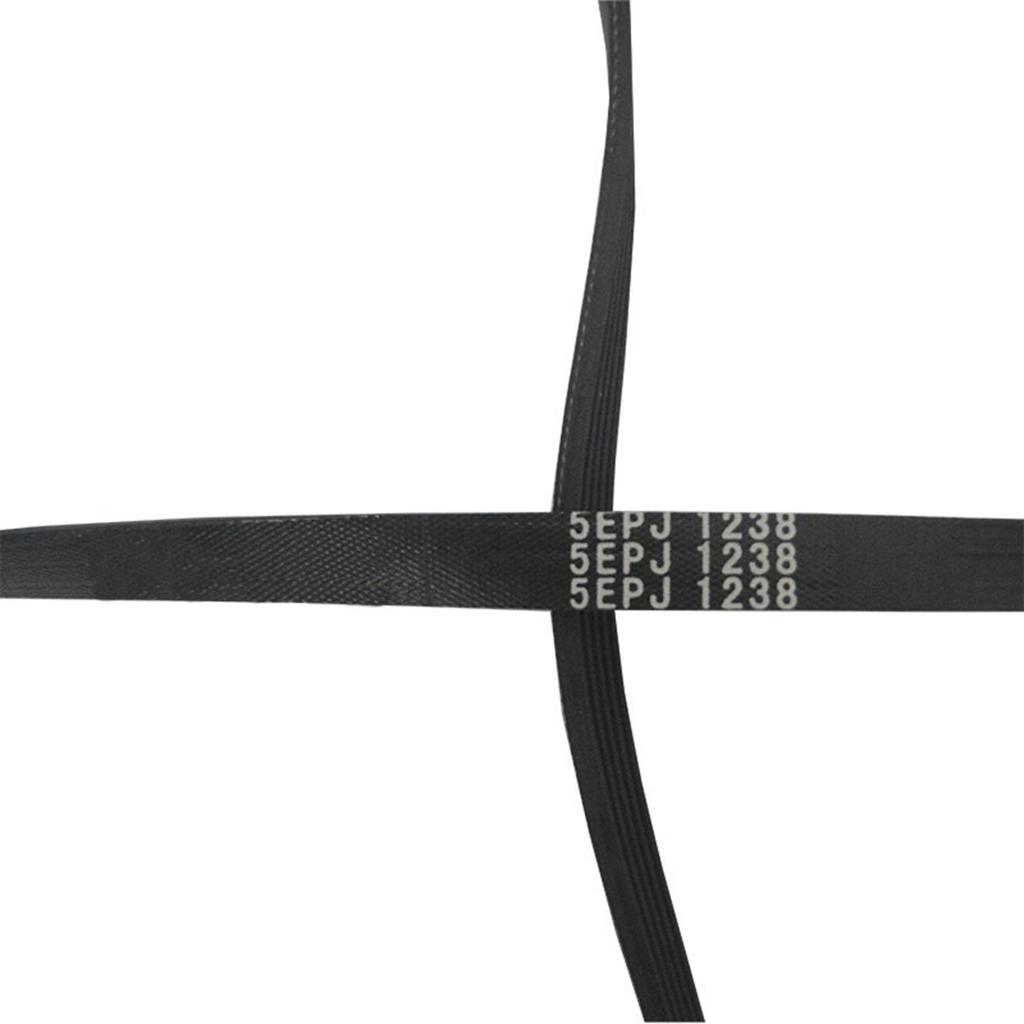 Set of 2 Washing Machine Belt Drive Bands Washing Machine Drive Belts Washer Repair Part Rubber Texture for Washer