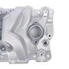 AP02 Dual Plane Front Intake Manifold Fits for Small Block Chevy SBC 262-400 1955-1986 2701
