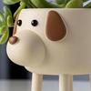 Puppy Flower Pot Cute Ceramic Plant Pot Desktop Decorative Dog Planter