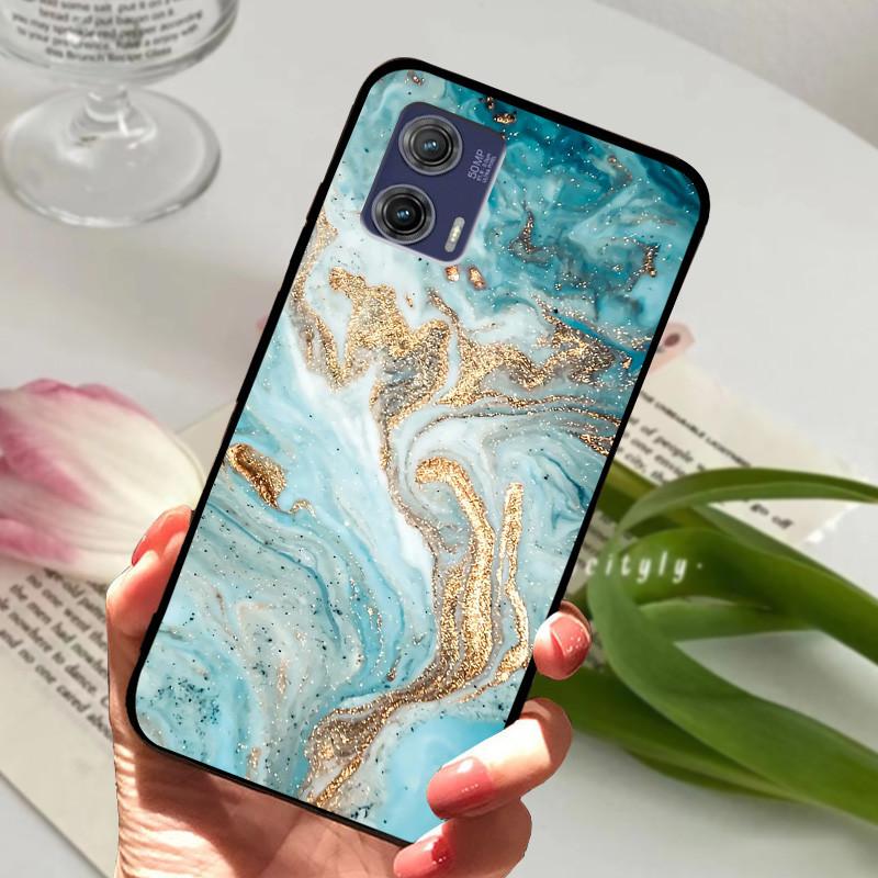 For Motorola Edge 50 Fusion Cases Animal Painted Soft Silicone Phone Cases for Moto Edge 50 Fusion Back Covers Coque Bumper
