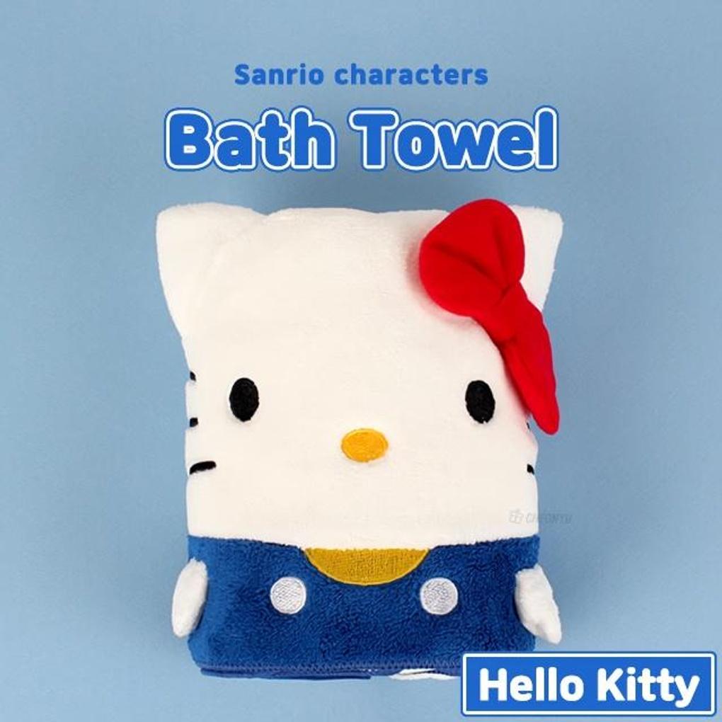 Hello Kitty Bath Towel Character Large Beach Towel