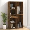Cosmetic Cabinet Smoked Oak 80 x 40 x 75 cm Engineered Wood