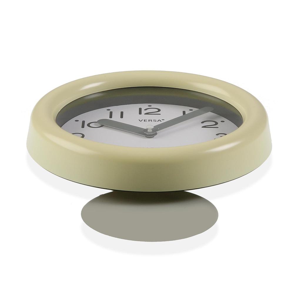 Beige Küchenwanduhr VERSA 18560531