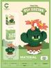 Cactus Micro Particle Assembly Building Blocks - Creative Toy Set and Cross-Border Ornaments Gift