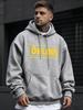 100 Polyester Ohlins Hoodie Unisex Warm Loose Long Sleeve Sweatshirt Bold Yellow Logo Street Hooded Pullover For Women
