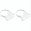 2pcs Direct Reading Retractable Tape Measure Automatic Retractable Tape  For Fitness Weight Loss