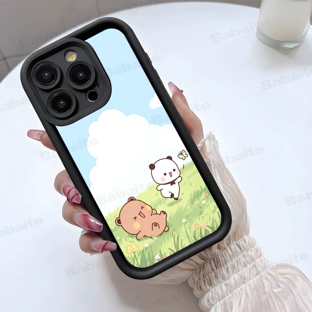 Cute Cartoon Bubu Dudu For iPhone 17 16 15 14 13 12 11 Pro Max Plus Phone Case Covers