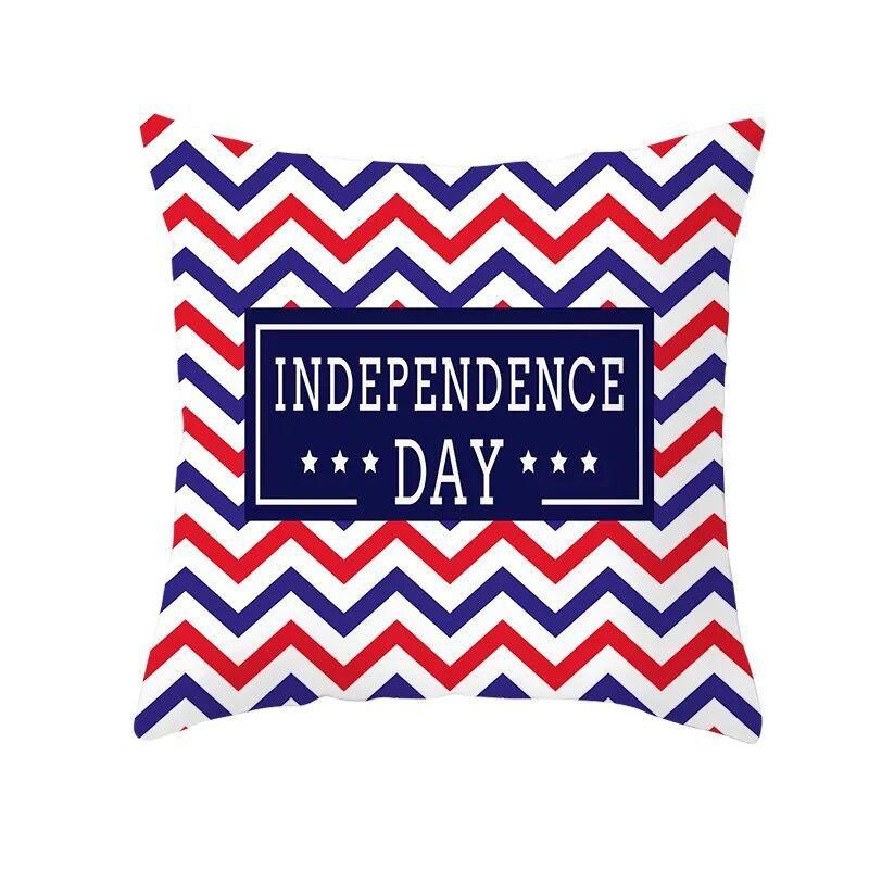 American Flag Independence Day Pillow Case Holiday Gift Home Decor Pillow Case