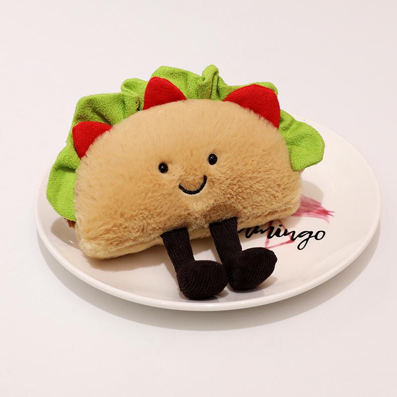 Creative Cute Pendant Bread Story Plush Toy Snack Pillow