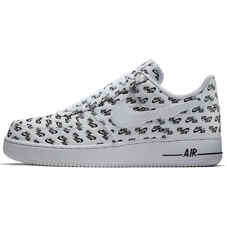 

новые Nike Air Force 1 Low с логотипом по всей поверхности белые 42