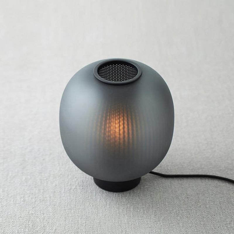 Modern Minimalist Bedside Desk Lamp NordicLuxury Designer Art Glass Hotel Model Room Living Room Bedroom LED Floor Lamp Luster