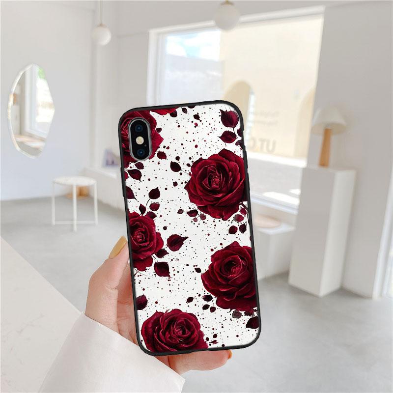 Beautiful Roses Flower Phone Case for Motorola Moto Edge Plus G54 E14 G04S G45 G54 G64S30 S50 X30 X40 X50 Ultra Pro Power