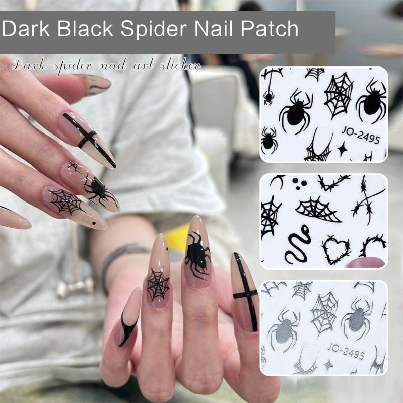 Intricate Nail Stickers Versatile Effortless Application and Removal Catering To Nail Enthusiasts and Trendsetters