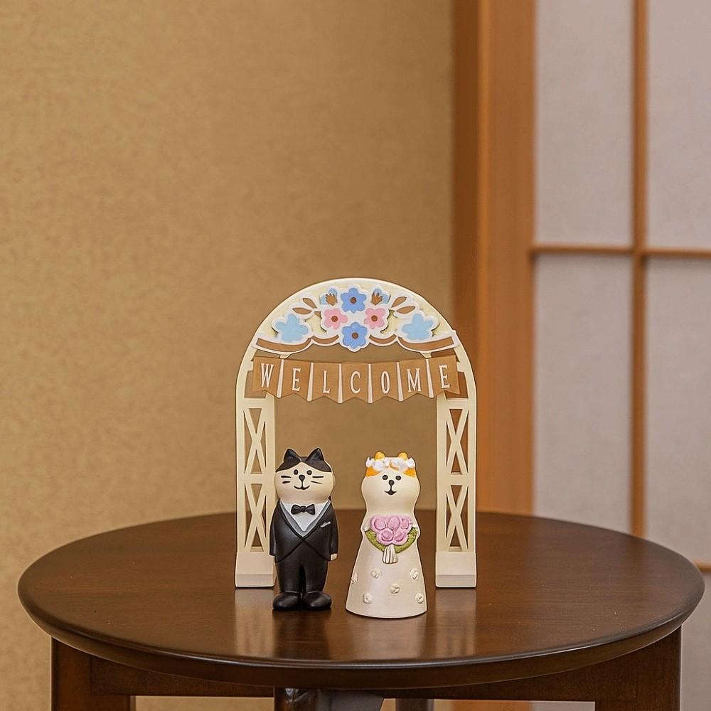Japanese Style Wedding Ceremony Ornaments DIY Resin Handicraft Ornaments  Cake Decoration