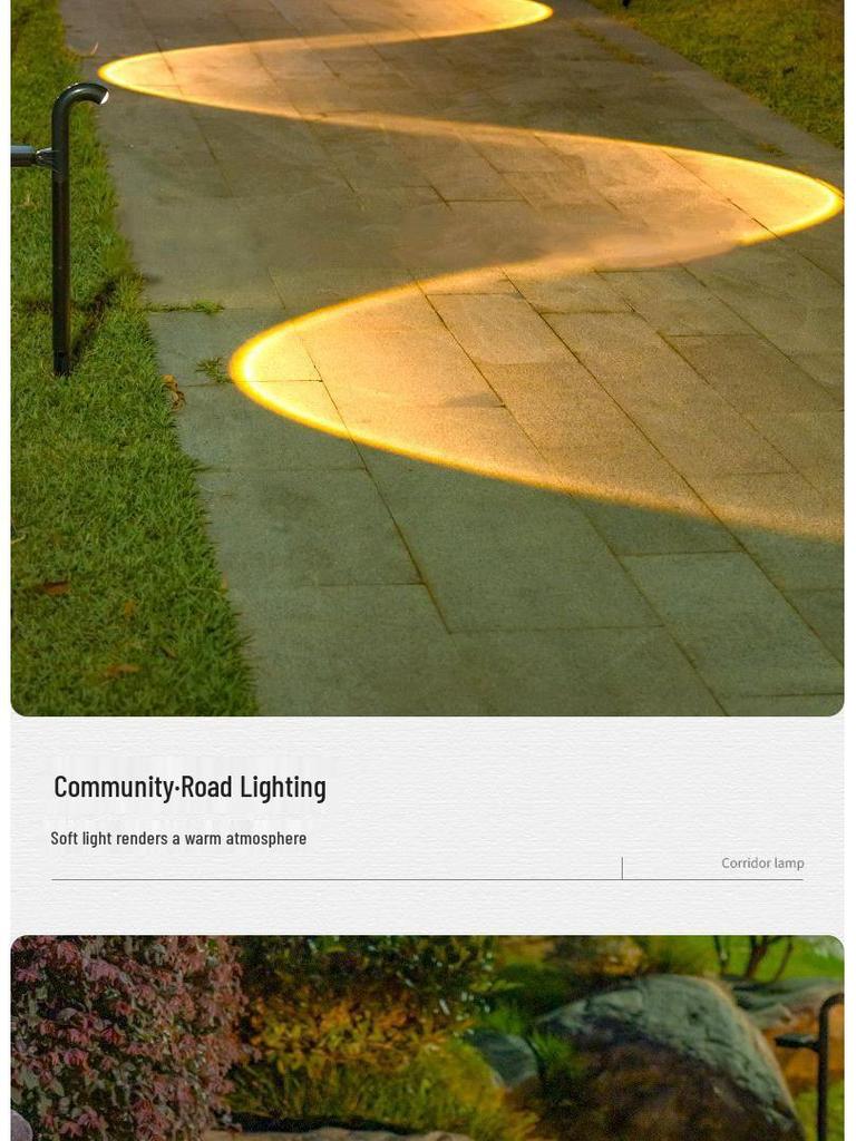 Solar Pathway Lights: Outdoor Garden Atmosphere Lights
