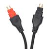 Plug and Play Spring Wire Flexible Stereo Jack Cable for HD660s HD650 HD600 HD580 Daily Use