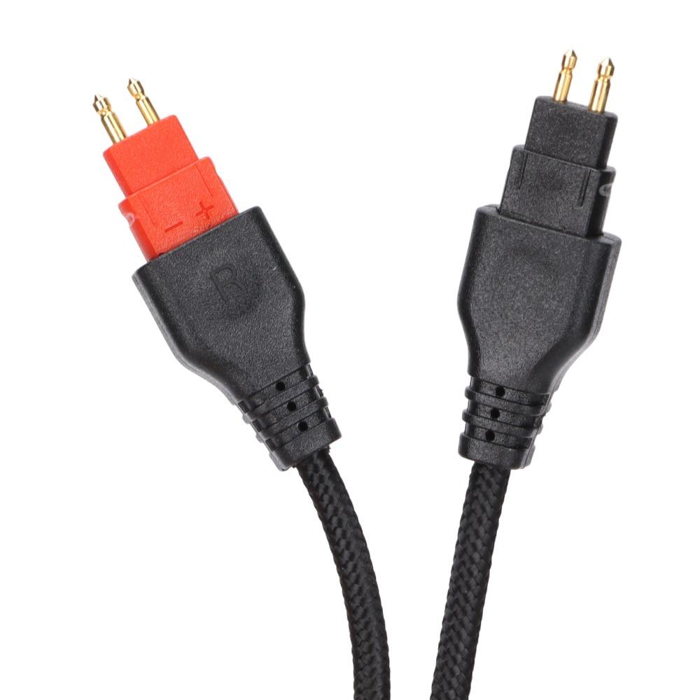 Plug and Play Spring Wire Flexible Stereo Jack Cable for HD660s HD650 HD600 HD580 Daily Use