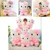 Huge Hello Kitty Pink Love Plush Stuffed Animal Doll Kids Birthday Gifts