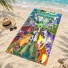 Ben10 Custom Name Beach Towels Also Serve As Bath Towels Summer Essential a Musthave for the Outdoors the Beach and the Pool