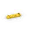 Non-Toxic Moc 10Pcs 77845 Round 1X4 Plate Building Blocks Kit Round With 2 Open Studs Bricks Particle Educational Diy Toy Children Gifts