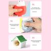 Soft Squeeze Toy Soft Rubber Stress Relief Squeeze Toy for Kids and Adults Portable Palm-Sized Decompression Tool Non-Sticky Cute Shape Healing Toy