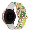 20mm Silicone Strap For Samsung Galaxy Watch 4 5 6 40mm 44mm/5 Pro 45mm/Watch4 Classic 46mm 42mm/Active 2 Bracelet Printing Band