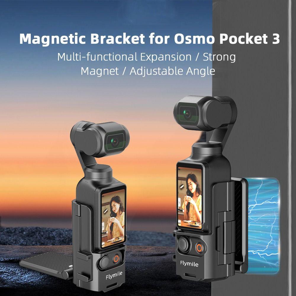 Adjustable Magnetic Bracket Base Mount Holder for DJI Osmo Pocket 3 Action Camera Accessories