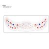 Holiday Tattoo Stickers Waterproof Freckle Tattoos Stickers, USA Flag Face for Independence Safe Skin Decals Day, Patriotic Temporary Body Art