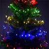 LED Star Christmas Tree Topper with Colorful Waterfall Lights