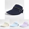 Sun Protection Outdoor Womens Summer Sun Hat With Large Brim And Detachable Top For Cycling And Beach