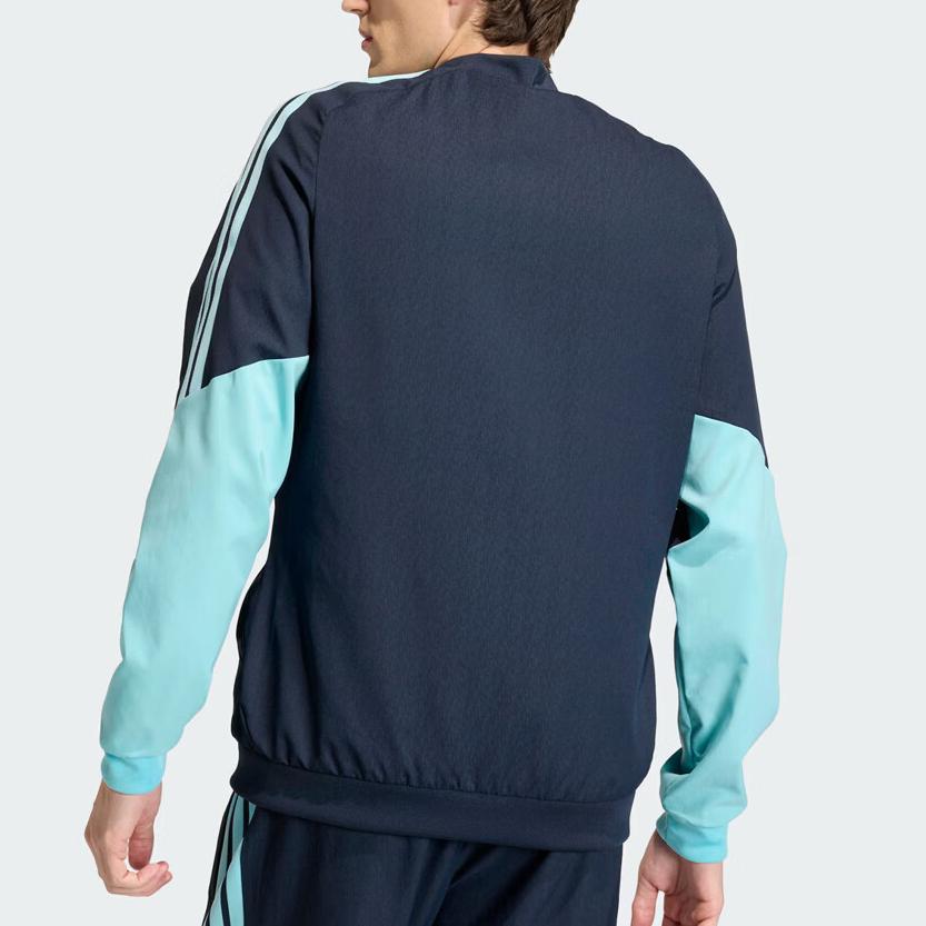 adidas Jackets Men's Blue Baseball Collar Moderate Other JY7023