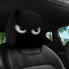 2Pcs Exaggerated Car Headrest Covers Funny Face Expressions Car Seat Headcover  Journey Must-Have