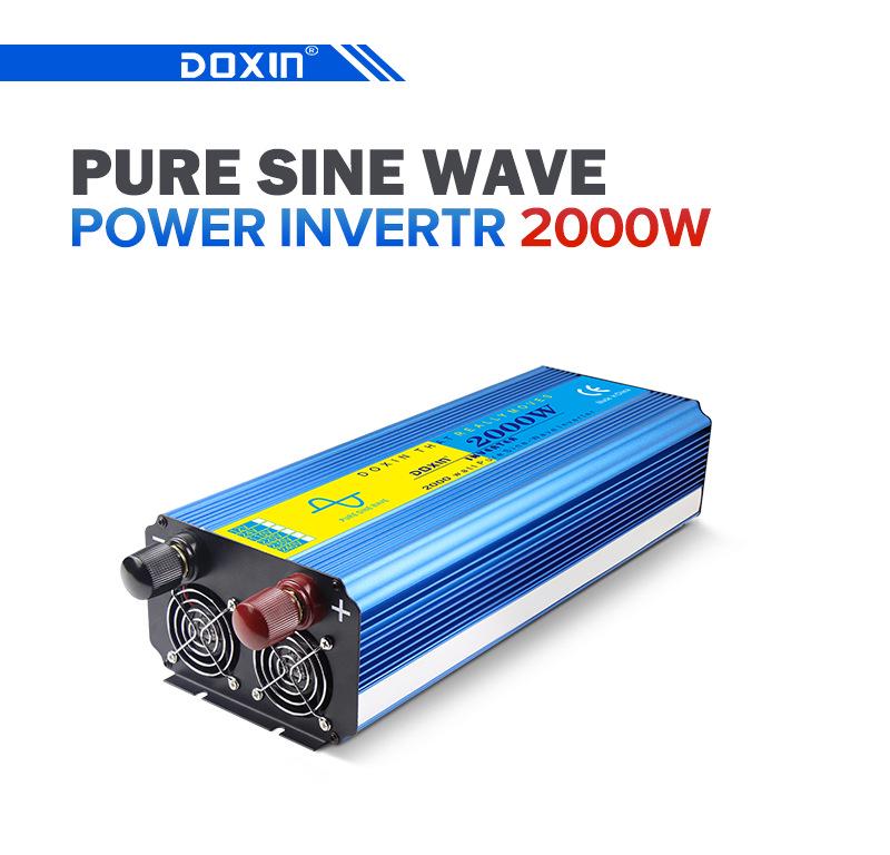 2000W Full Power Sine Wave Inverter with USB Energy Converter