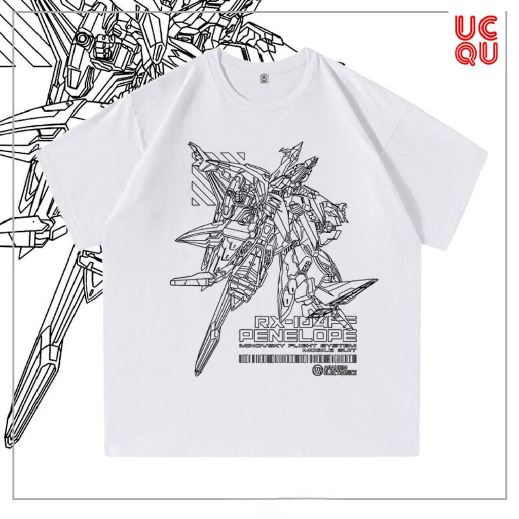 Mobile Warrior Gundam Graphic T Shirts for Men Summer Men's Short Sleeved Cotton T-shirt Harajuku Street Boys Tops Clothing
