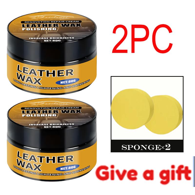NEW Leather Polish: Used To Restore The Color of Goods, Car Seats, Sofas, Jackets, And Shoes, As Well As for Maintaining Leather