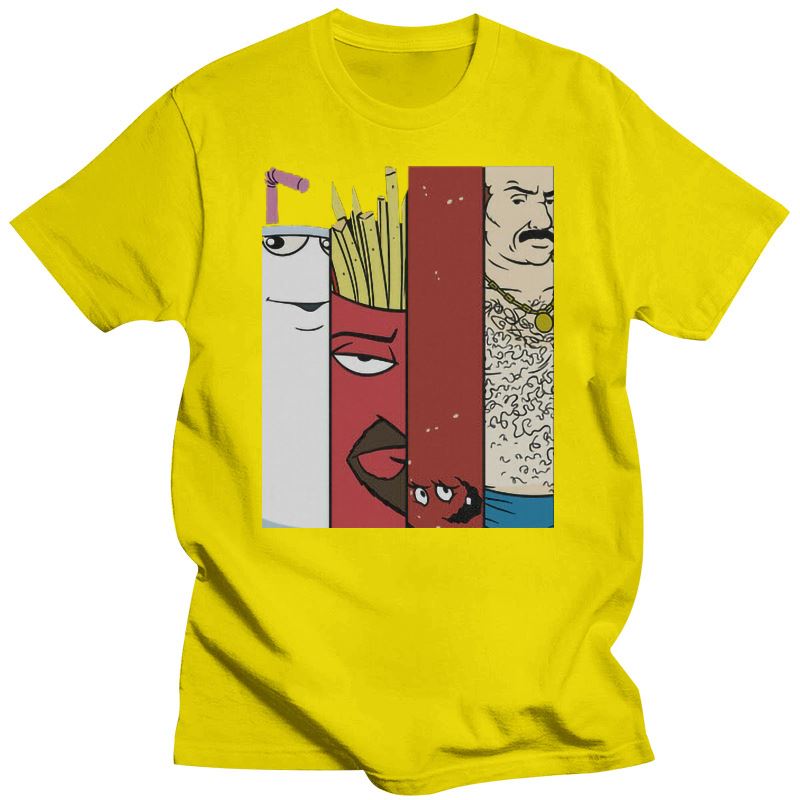 

Новая детская футболка Aqua Teen Hunger Force Group Tiles 2 2023 года XL
