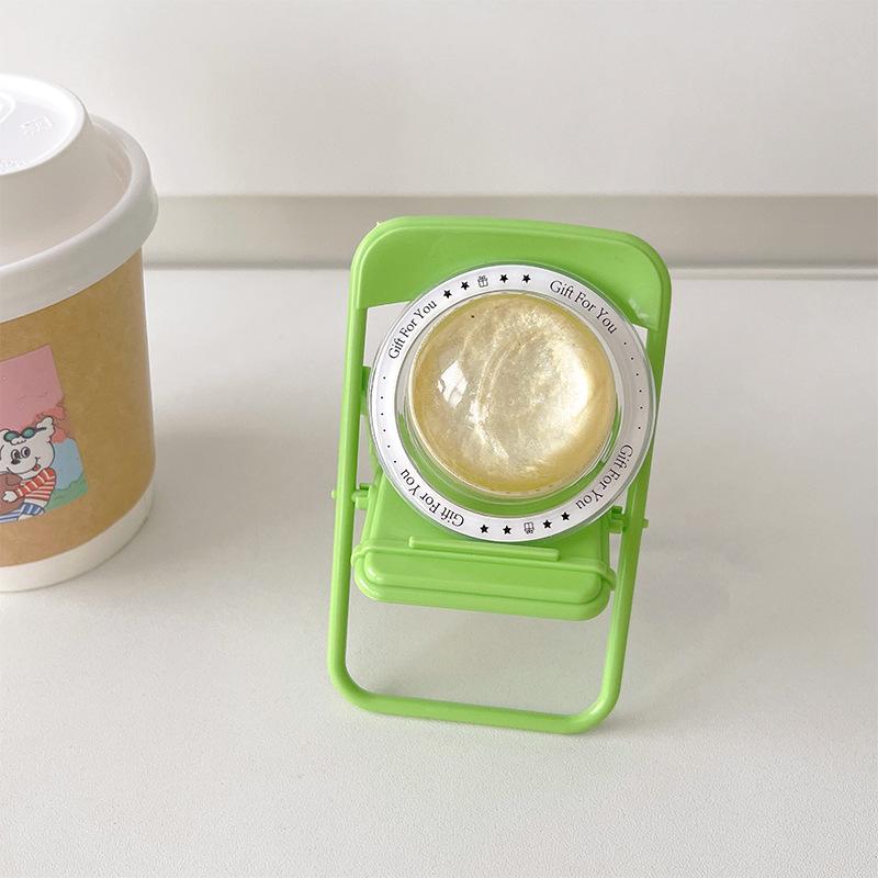 Solid Color Crystal Ball Mobile Phone Airbag Bracket Magnetic Suction Magsafe Retractable Wind Spherical Desktop Bracket