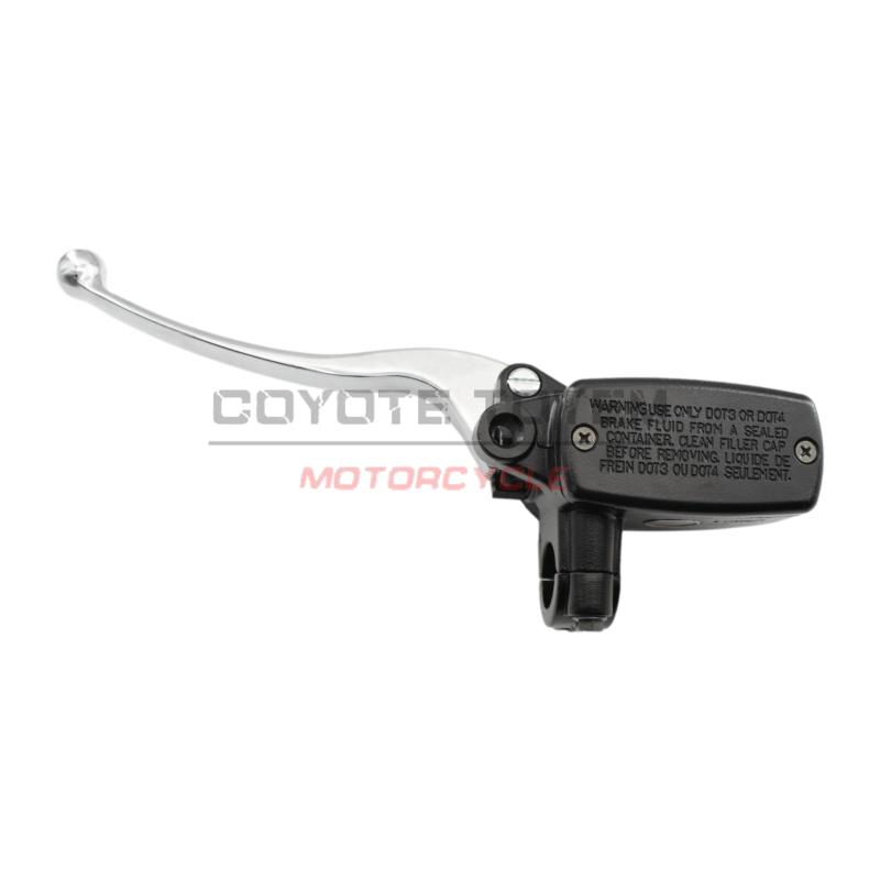 Universal 14mm 16mm Black 7/8  22mm Motorcycle Front Brake Clutch Master Cylinder Motorbike Hydraulic Pump Motorbike Brake Lever On the left