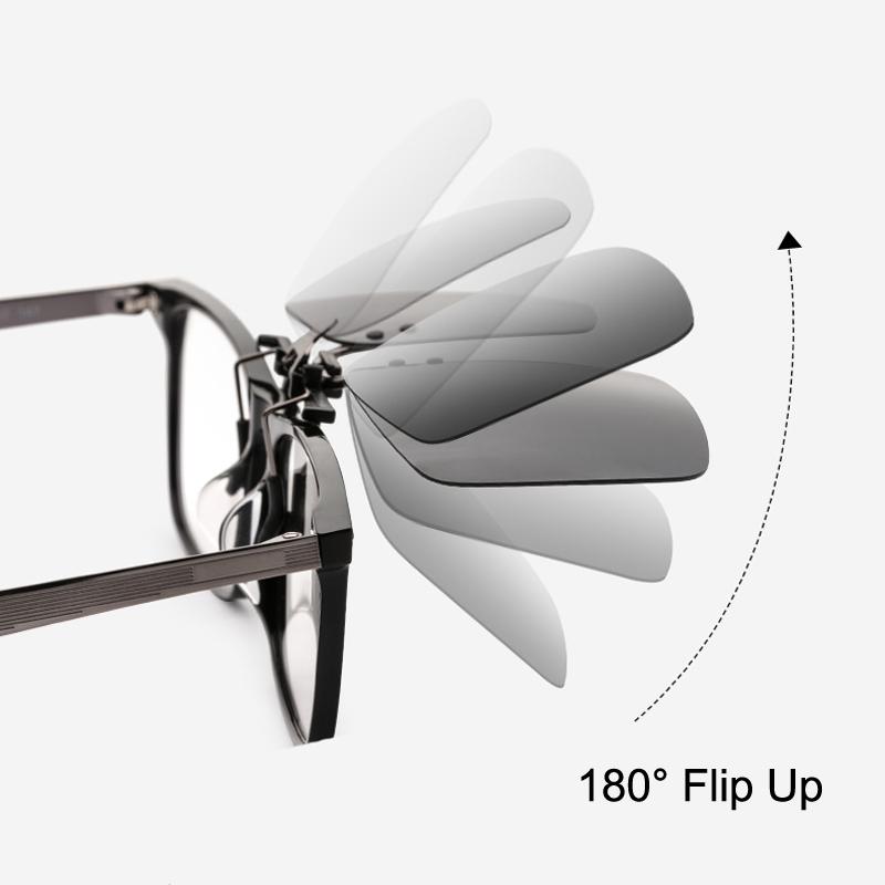 Ochelari de Conducere de Noapte pentru Siguranța Auto, Ochelari de Soare cu Clips, Ochelari pentru Vedere Nocturnă, Anti-reflexie, Ochelari de Modă pentru Șoferi, Ochelari de Soare pentru Bărbați Femei