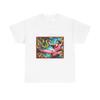 Vibrant Art Tee | Unisex Cotton T-Shirt Mens Womens Tees Top | Colorful Vampirella Graphic Shirt