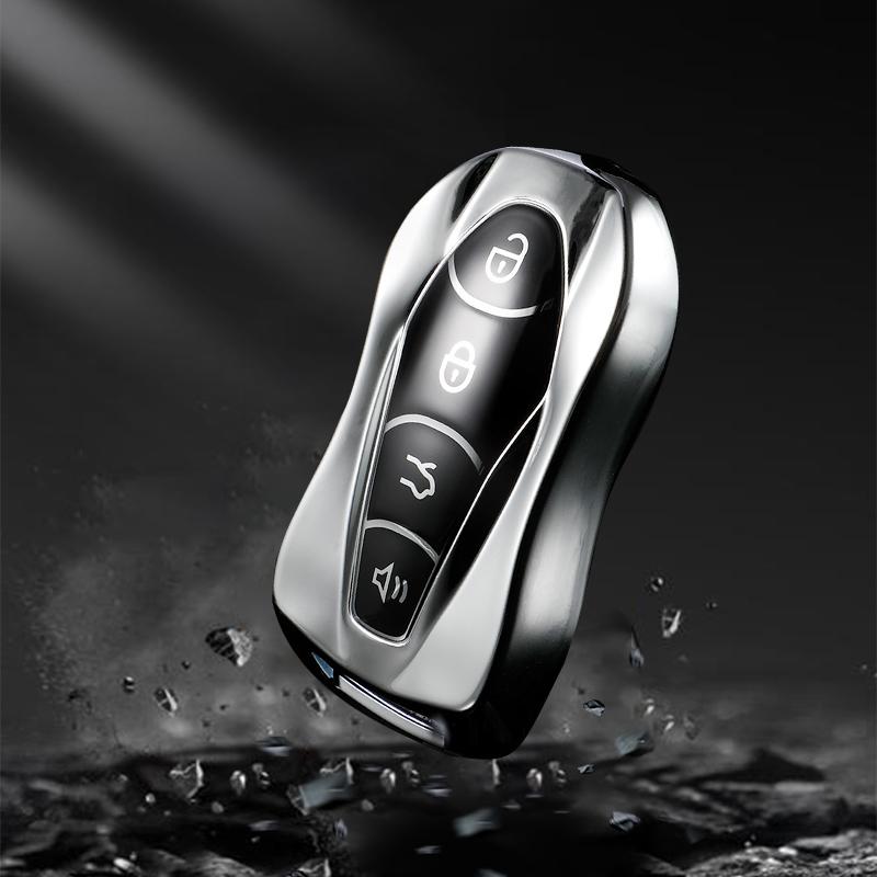 Für Geely Atlas Pro Boyue Tugella Azkarra FY11 Emgrand GS X6 SUV EC7 Mode TPU Auto Schlüssel Fall Abdeckung Schutz Fob Schlüsselbund Zubehör