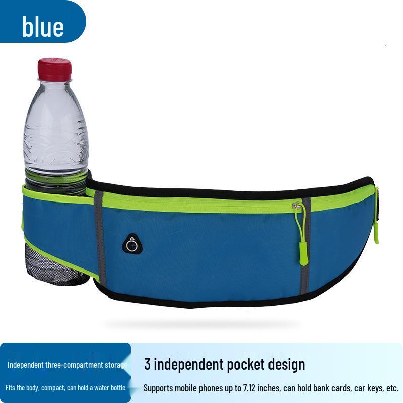 Unisex Su Geçirmez Koşu ve Bisiklet Bel Çantası: Çok Fonksiyonlu Spor Cep Telefonu Tutucu