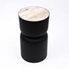 Drum Table with Marble top