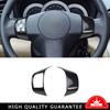Steering Wheel Button Cover Trim 2PCS Fit For Toyota RAV4 2006-2012 Carbon Fiber