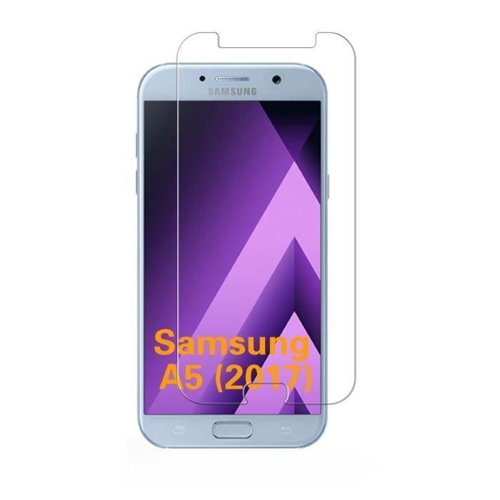 Verre Trempe pour SAMSUNG GALAXY A5 2017 A520 - Film Vitre Protection EcranUltra Resistant Protecteur Transparent Phonillico®