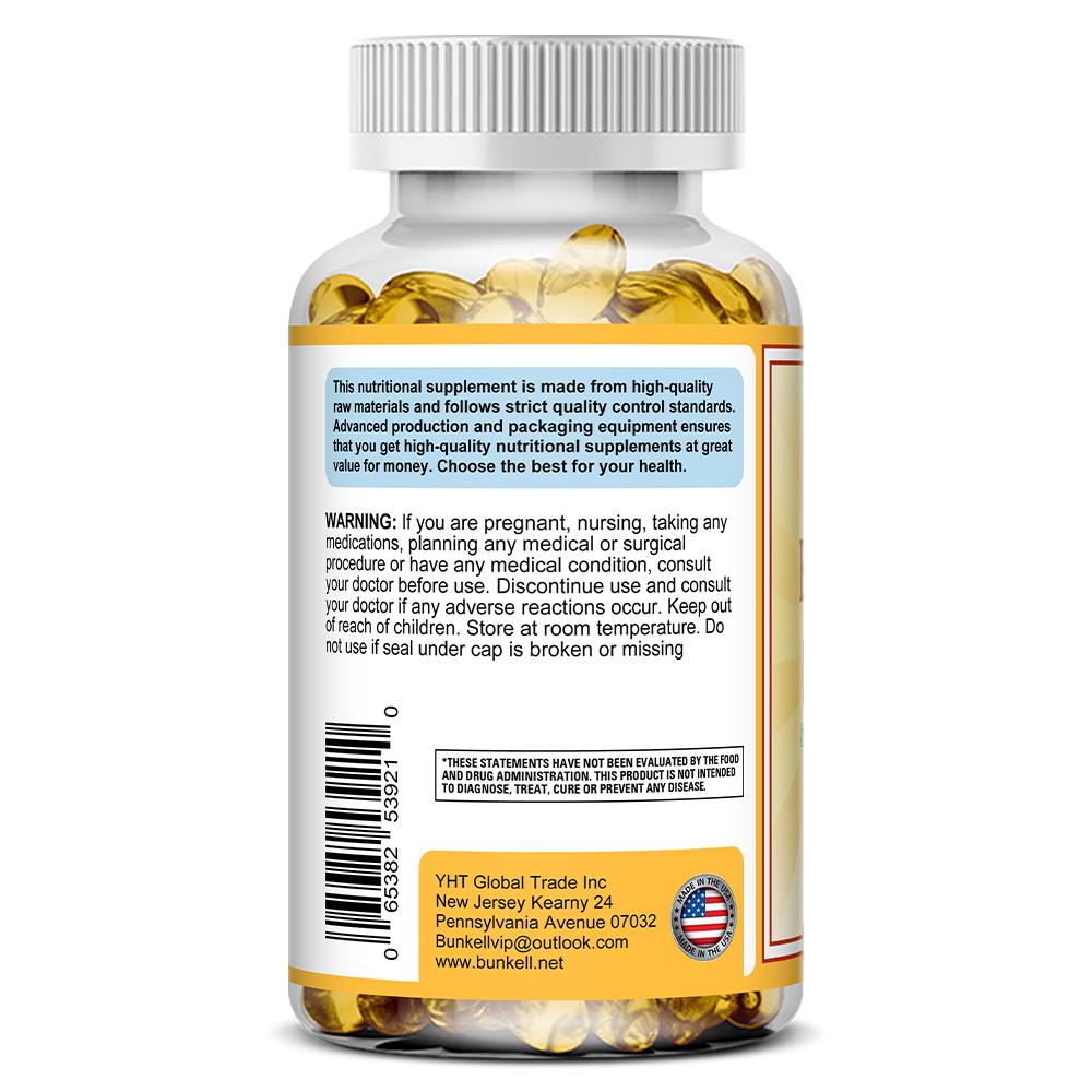Vitamin E 400 IU Dietary Supplement, 120 Softgels Per Bottle