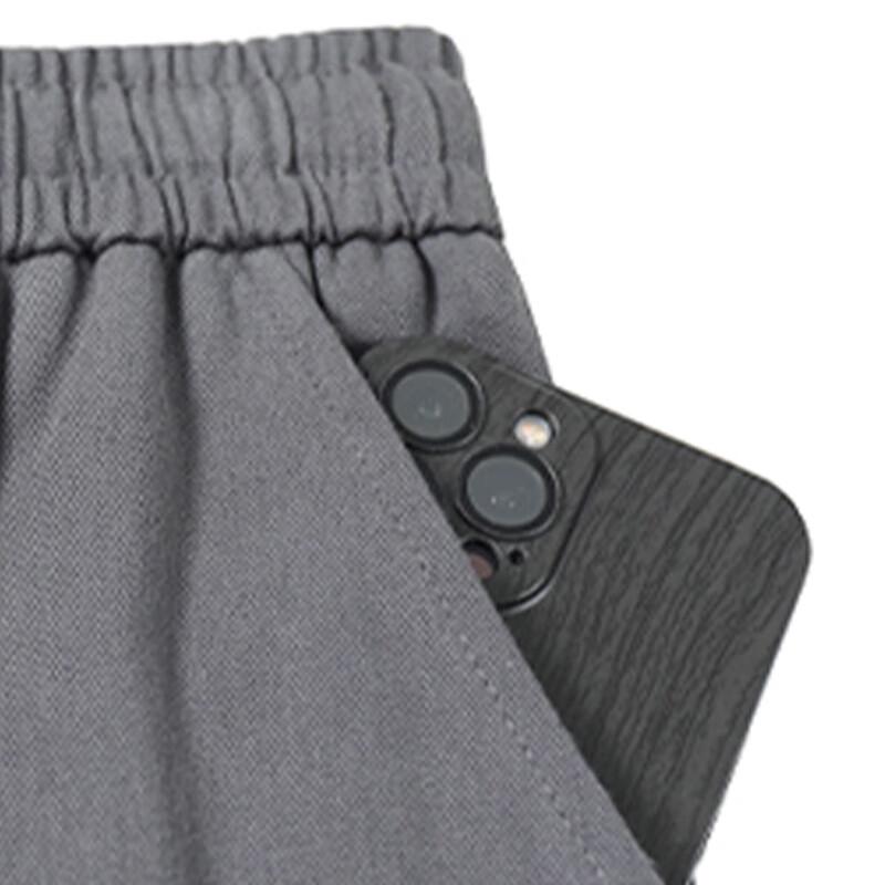 Mao Ren Men's Pure Cotton Loose Straight-Leg Casual Pants