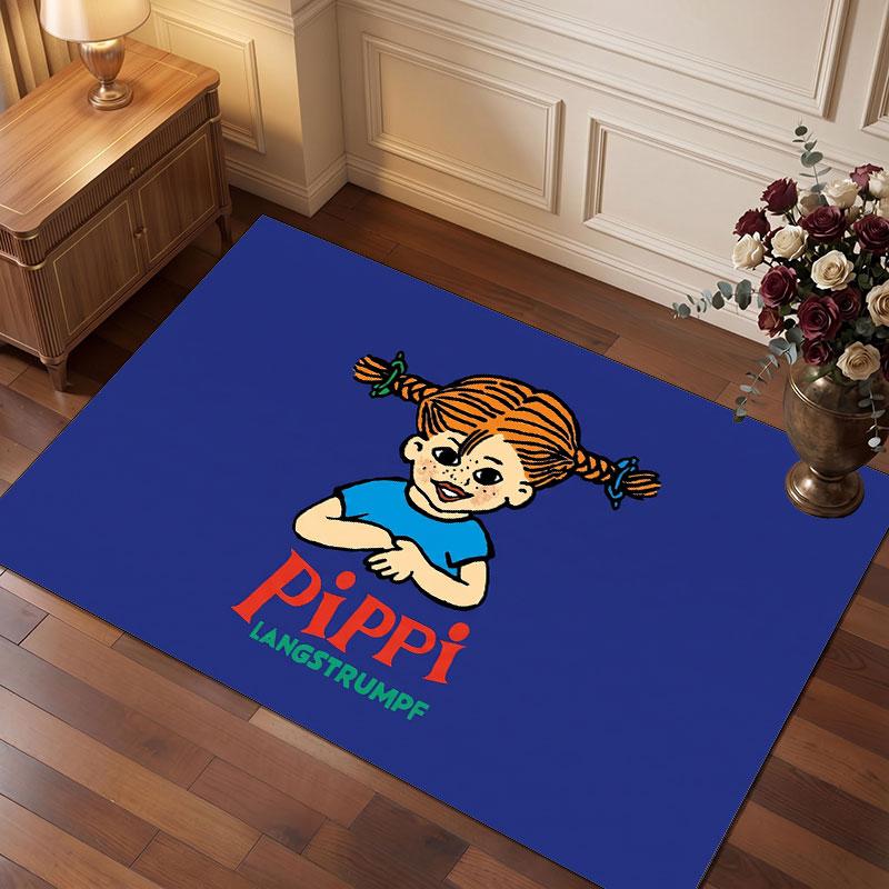 Pippi Longstocking Rug Soft Thick Non Slip Floor Carpet for Bedroom Living Room Home Decor