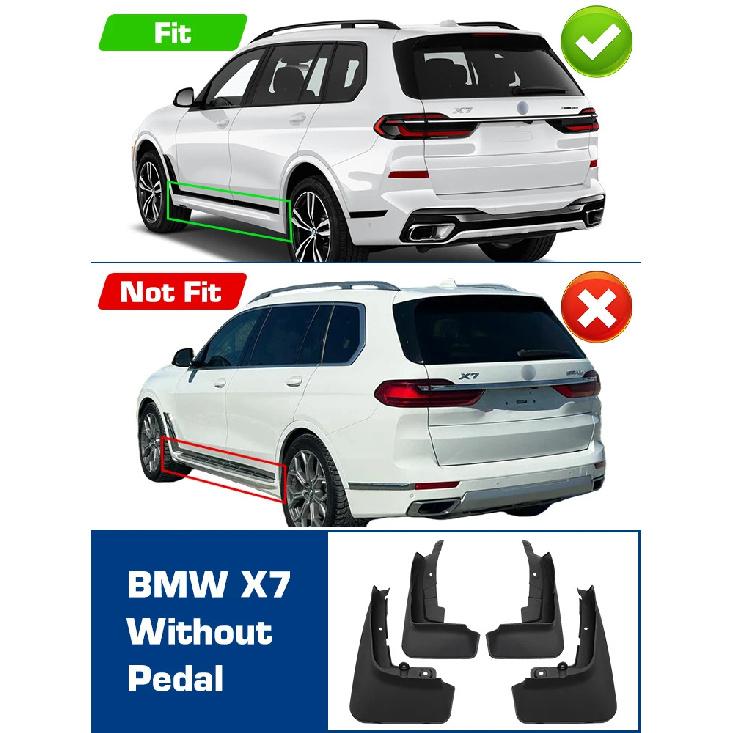 For BMW X7 G07      2024 Mudguard Mud Flaps Guard Splash Flap Mudguards Fender Car Accessories