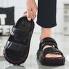 Pánské a dámské sandály nové velké EVA platformové pantofle pánské plážové boty Lehké módní ležérní punkové sandály pánské boty nazouváky